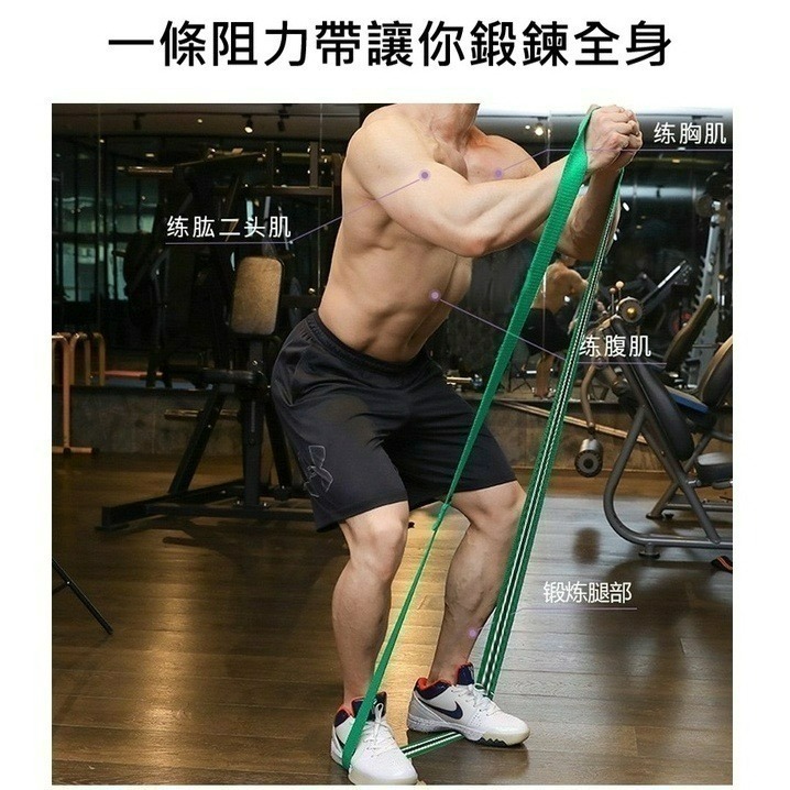 彈力繩 健身彈力繩 環狀彈力繩 多功能重訓健身彈力帶 環狀拉力繩 阻力帶-細節圖7