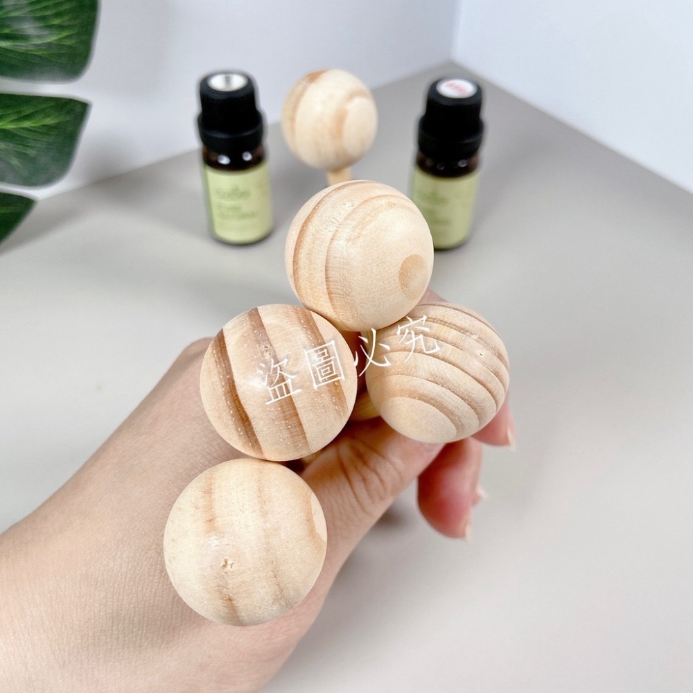 松木球 5支裝 擴香木球 擴香木 香薰木球-細節圖2