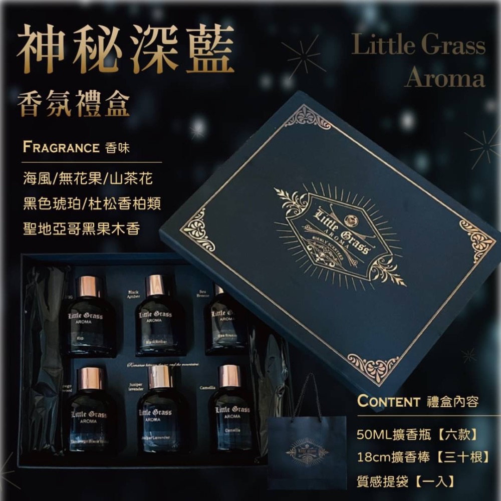Little Grass 神祕深藍香氛禮盒-細節圖3