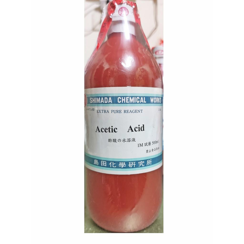 醋酸溶液-1M-450克-試藥級-島田-正勤含稅-細節圖2