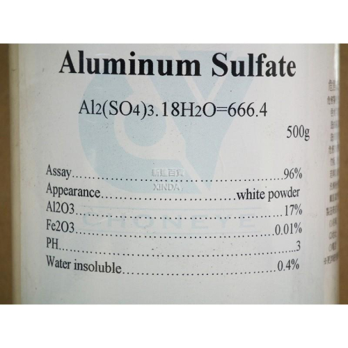 硫酸鋁-500克-試藥級-正勤含稅0903800