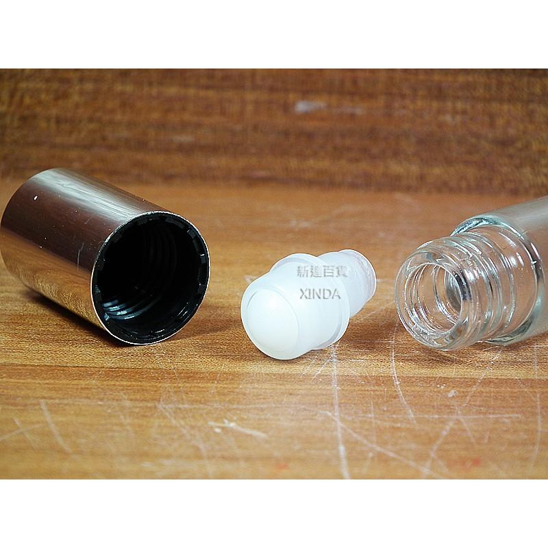 滾珠瓶-8CC-玻璃-銀蓋-塑膠珠-台灣-正勤含稅2100790-細節圖3