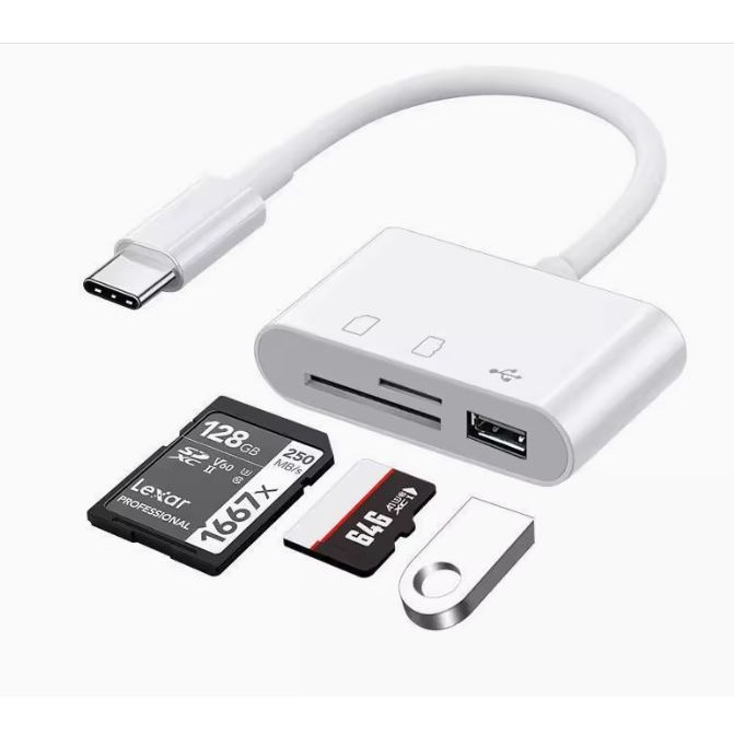 USB3.0讀卡器高速多合一萬能TF卡多功能電腦單眼相機OTG車載手機-細節圖2