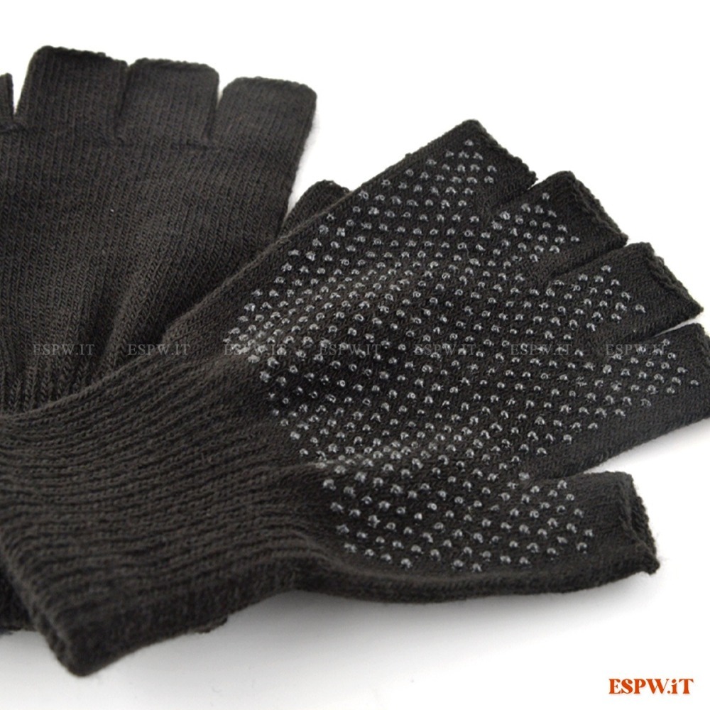 【ESPW.IT】ANS單層針織半指手套 露指手套 工作手套 學習手套 保暖手套 止滑手套 針織手套 園藝手套 0052-細節圖3
