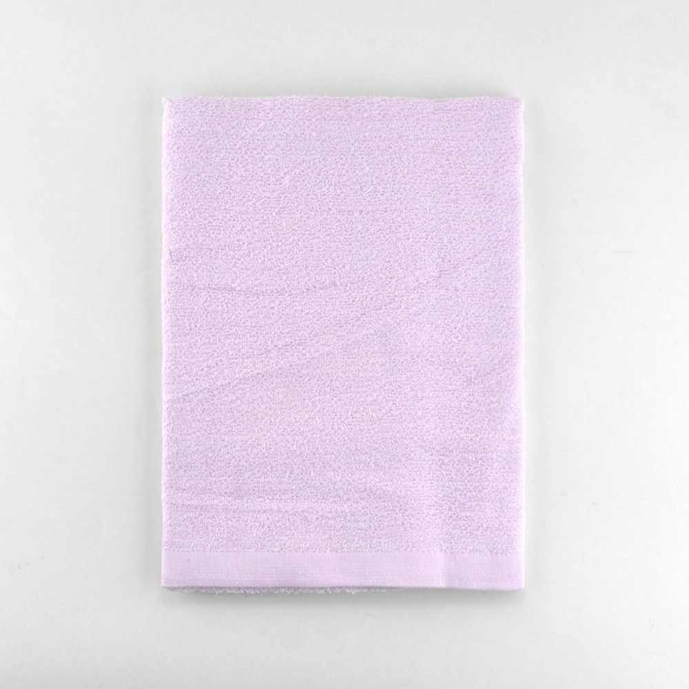 6兩素色浴巾 輕薄款 約67X133cm 吸水快乾 100%純棉 寶寶包巾 純棉浴巾 台灣浴巾【77socks】7291-規格圖5