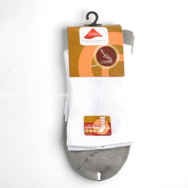 萊卡竹炭毛巾底短襪 氣墊襪 休閒襪 毛巾襪  吸汗 耐穿 厚襪 男襪 短筒襪 小腿襪【77socks】808-規格圖5