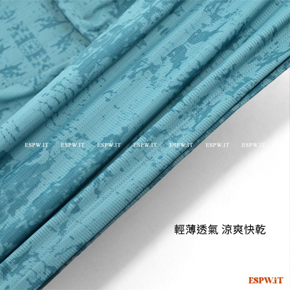 【ESPW.IT】冰絲迷彩男短袖 吸濕排汗 輕薄透氣 運動短袖 涼感衣 排汗衣 冰絲上衣 大尺碼 T恤 UX-21407-細節圖2