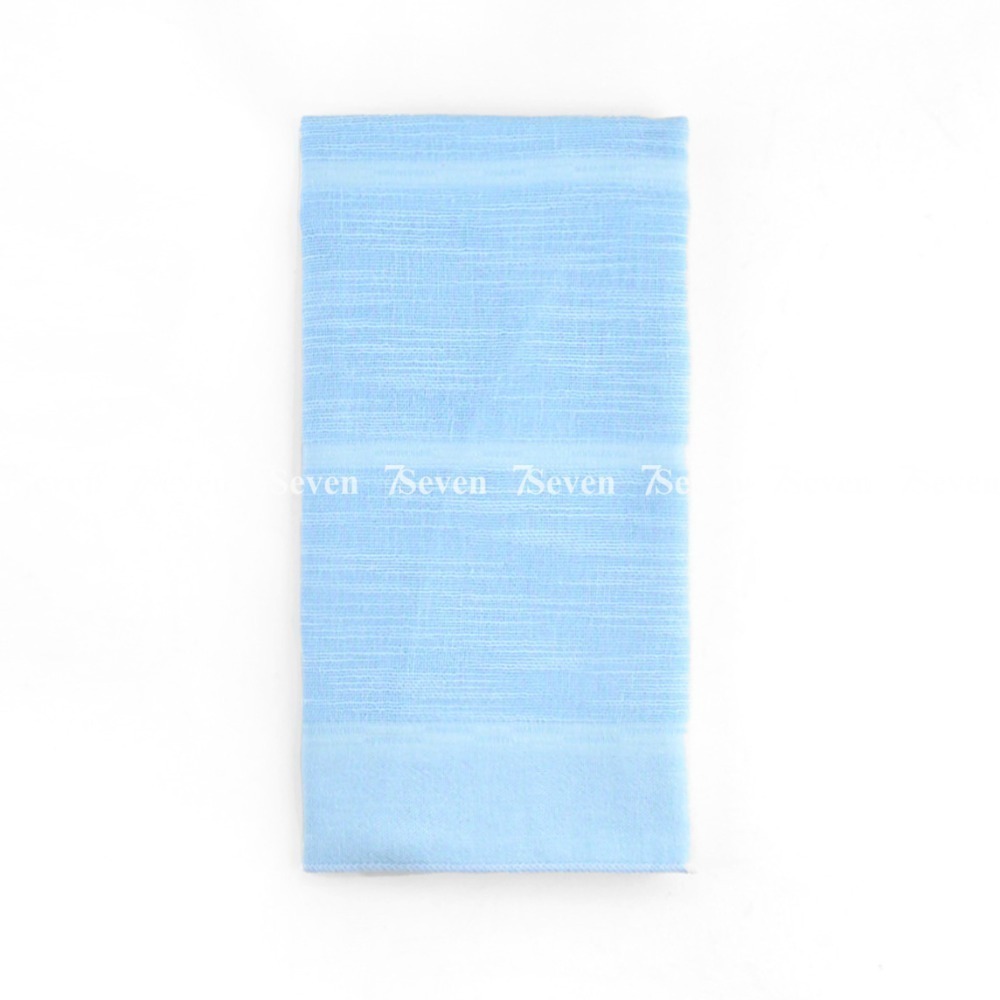 雙層紗布運動毛巾 素面紗布巾 約27X130cm 口水巾 紗布毛巾 運動毛巾 運動巾 擦汗巾【77socks】雙鶴-規格圖6