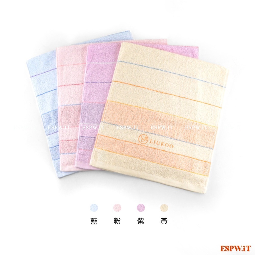 【ESPW.IT】煙斗彩紋毛巾 約33X77CM 純棉 吸水毛巾 洗臉毛巾 好家庭毛巾 LIUKOO 台灣製 LK617-細節圖4