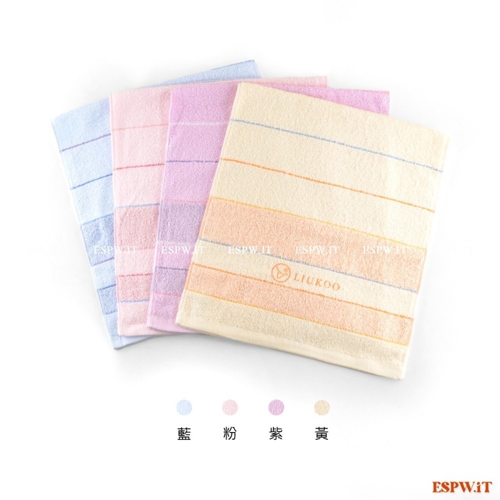 【ESPW.IT】煙斗彩紋毛巾 約33X77CM 純棉 吸水毛巾 洗臉毛巾 好家庭毛巾 LIUKOO 台灣製 LK617-細節圖4