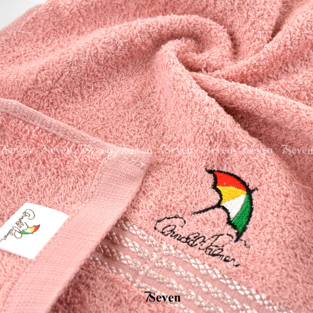 AP亮晶緞紋毛巾 約34X76CM 薄款 雨傘毛巾 吸水 台灣毛巾 大毛巾 洗臉毛巾【77socks】AP660 福維-細節圖3