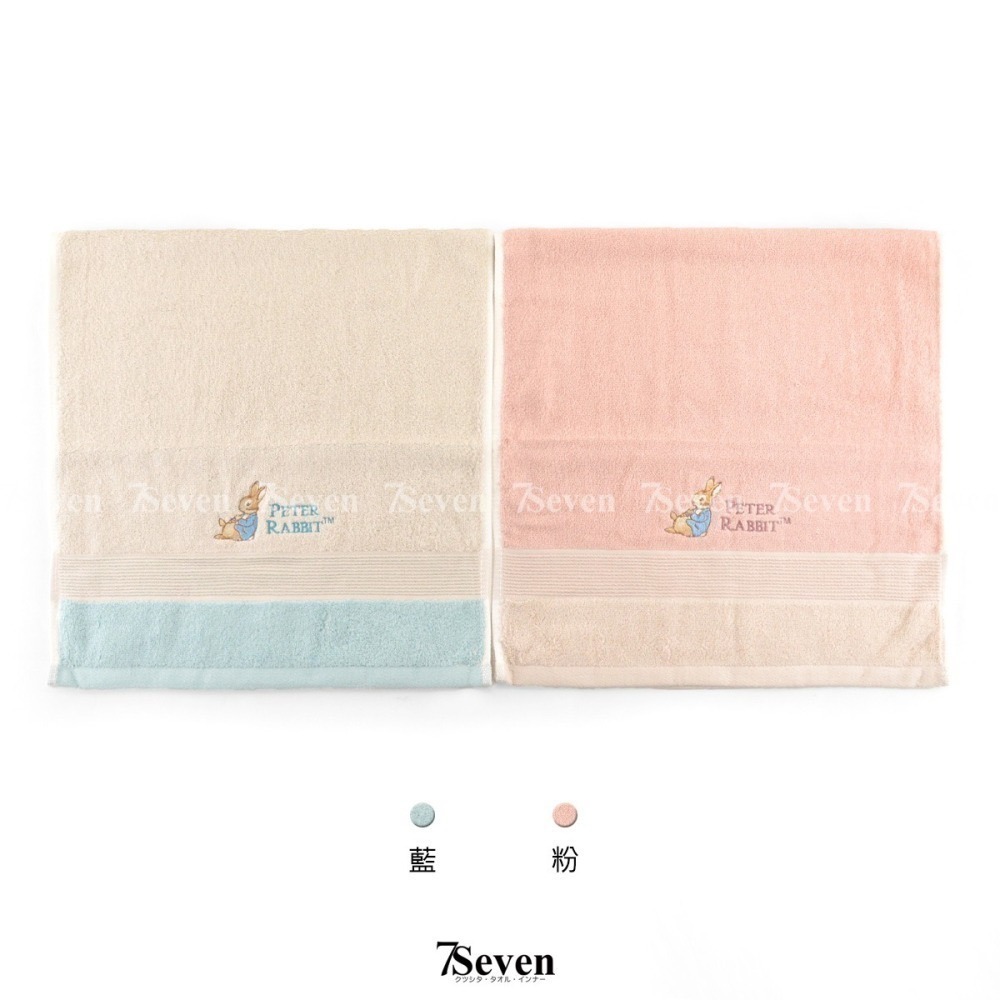 厚磅緞檔毛巾 厚毛巾 吸水毛巾 PETER RABBIT 彼得兔 比得兔  PR379M 盈宏【TIGRA.77】-細節圖4