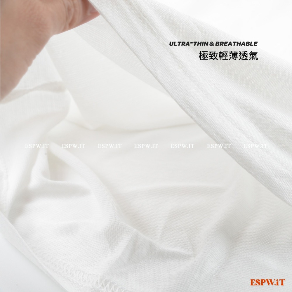 【ESPW.IT】TENCEL天絲棉涼感衣 男短袖衫 圓領 輕薄透氣 薄款內衣 排汗衫 內搭衣 野狼涼感衣 982 短袖-細節圖2