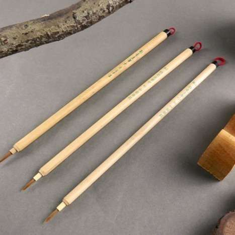 枕頭山 極品 圭筆 狼毫 毛筆 勾邊 線筆 書法 抄經 練字 山水畫 國畫 開光 描邊 大楷 中楷 小楷 16F-細節圖6