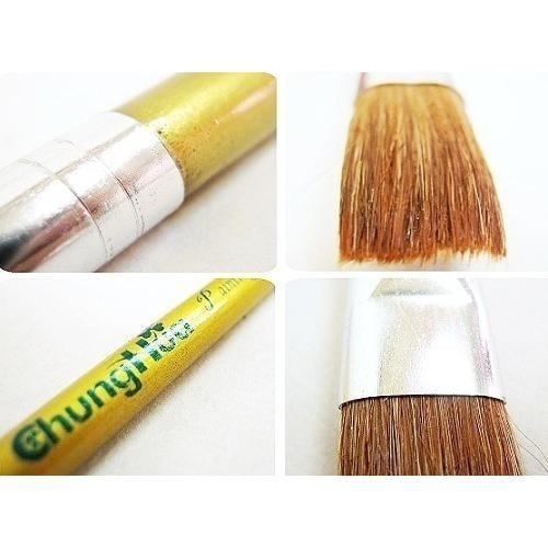 枕頭山 @尺寸齊全@ 平頭 圓頭 水彩 畫筆 水彩筆 刷具 繪畫用品 8F-細節圖2