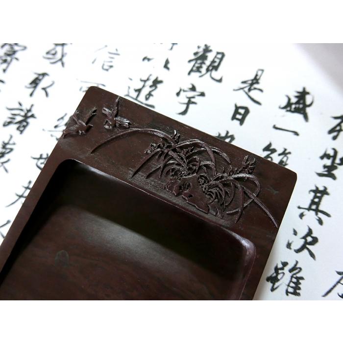 枕頭山 長硯 硯台 原石 毛筆 書法 水墨畫 國畫 抄經 寫經 開學禮物 畢業禮物 升遷 生日-細節圖3