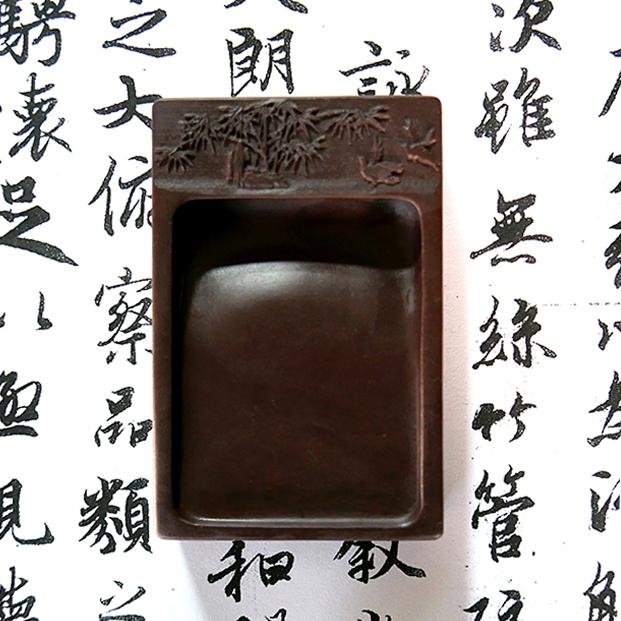 枕頭山 長硯 硯台 原石 毛筆 書法 水墨畫 國畫 抄經 寫經 開學禮物 畢業禮物 升遷 生日-細節圖4