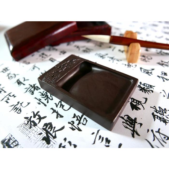 枕頭山 長硯 硯台 原石 毛筆 書法 水墨畫 國畫 抄經 寫經 開學禮物 畢業禮物 升遷 生日-細節圖9