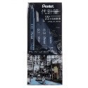 枕頭山 PENTEL 飛龍 S20P 5入 9入 描邊 漫畫 勾線 塗黑 素描 插畫 鍊字 代用 針筆 代針筆 12F-規格圖9