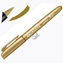 重po枕頭山 SIMBALION 雄獅 MM681B Brush 單支 軟毛筆 金屬色 奇異筆 油性筆-規格圖6