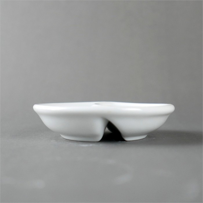 枕頭山 W-C 陶瓷 中白碟 碟子 碟皿 墨盤 調色盤 顏料盤 碟子 水彩 國畫 山水畫 油畫 水彩 墨水 8F-細節圖2