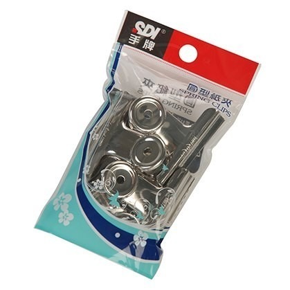 枕頭山 SDI 手牌 隨手包 圓型 紙夾 圓型夾 夾子 鐵夾 14F-細節圖4