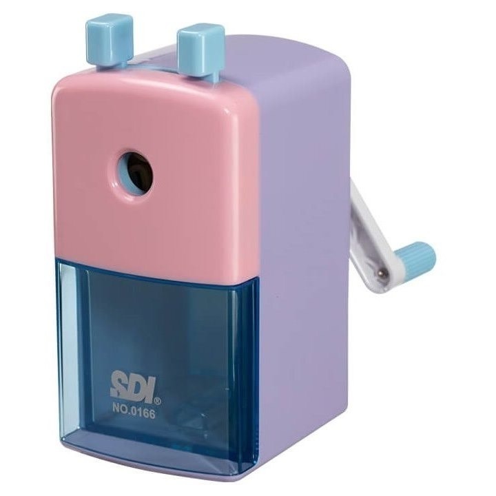 枕頭山 SDI 手牌 0166P 大小通吃 手動 手搖 削鉛筆機 削筆機 削筆器 6F-細節圖2