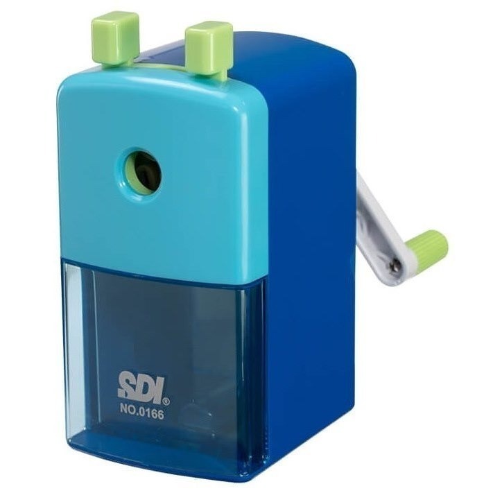 枕頭山 SDI 手牌 0166P 大小通吃 手動 手搖 削鉛筆機 削筆機 削筆器 6F-細節圖3