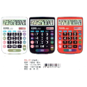 枕頭山 #款式齊全# E-MORE 12位數 計算機 粉彩計算機 雙電源 辦公用品-規格圖3