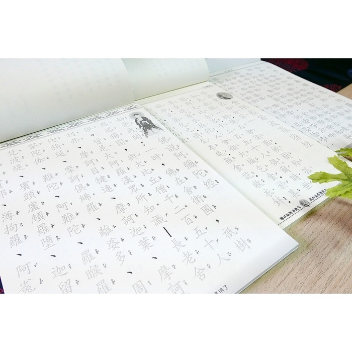 枕頭山 N-0170 16K 般若波羅密多心經 小楷 習字 練字 心經 描紅 手抄經 祈福 祝福 消災 16F-細節圖5