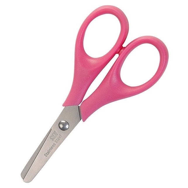 枕頭山 SDI 手牌 0855D 4-3/4吋 兒童 圓頭 安全 左右手 舒適 剪刀 17F-細節圖4