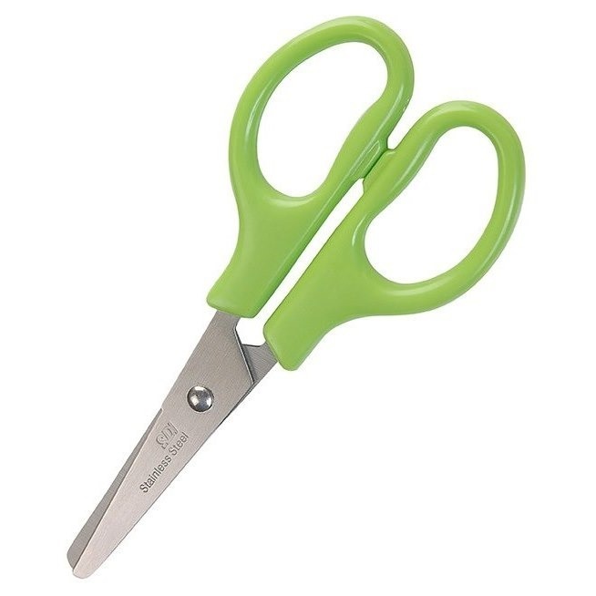 枕頭山 SDI 手牌 0856D 5-1/4吋 兒童 圓頭 安全 左右手 好握 剪刀 17F-細節圖4