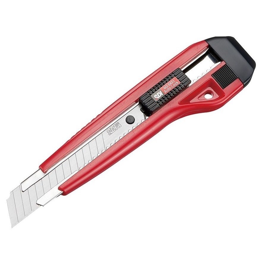 枕頭山 SDI 手牌 0423C 18mm 自動 鎖定 大 美工刀 小刀 17F-細節圖4