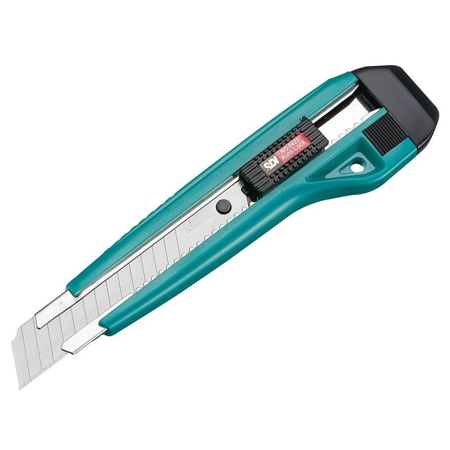 枕頭山 SDI 手牌 0423C 18mm 自動 鎖定 大 美工刀 小刀 17F-細節圖5