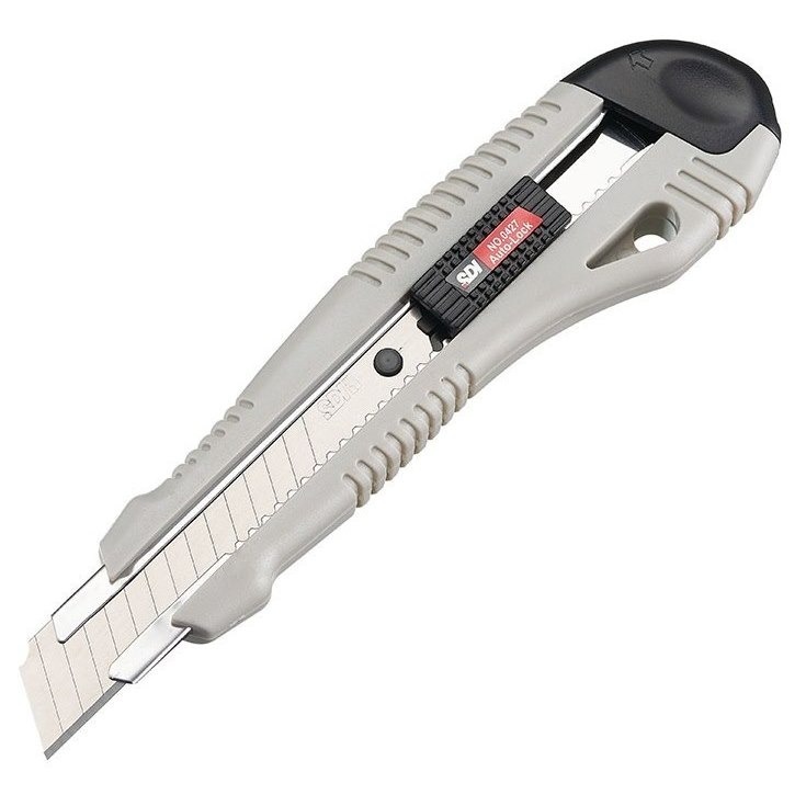 枕頭山 SDI 手牌 0427C 18mm 精美 自動 鎖定型 大 美工刀 小刀 17F-細節圖3