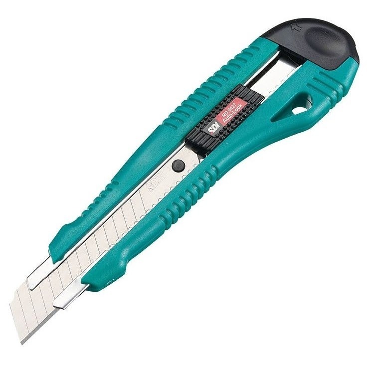 枕頭山 SDI 手牌 0427C 18mm 精美 自動 鎖定型 大 美工刀 小刀 17F-細節圖5