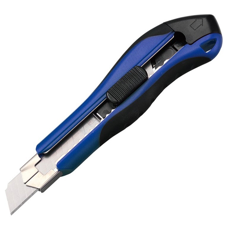 枕頭山 SDI 手牌 0434C 18mm 專業 雙重鎖定 大 美工刀 小刀 17F-細節圖2