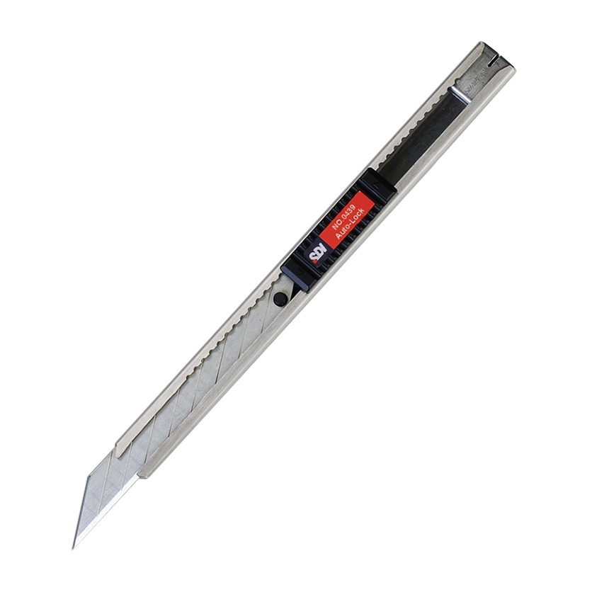 枕頭山 SDI 手牌 0439C 9mm 專業用 自動鎖定 左右手 細工刀 美工刀 小刀 17F-規格圖6
