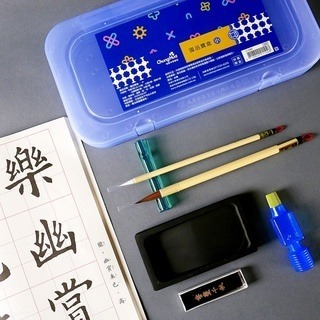 枕頭山 國品 寶盒 毛筆 墨條 硯台 文鎮 紙鎮 筆架 筆擱 墊布 書法 文房四寶 開學用品 學生禮物 16F-細節圖5