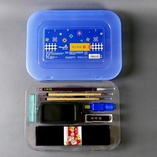 枕頭山 國品 寶盒 毛筆 墨條 硯台 文鎮 紙鎮 筆架 筆擱 墊布 書法 文房四寶 開學用品 學生禮物 16F-細節圖7