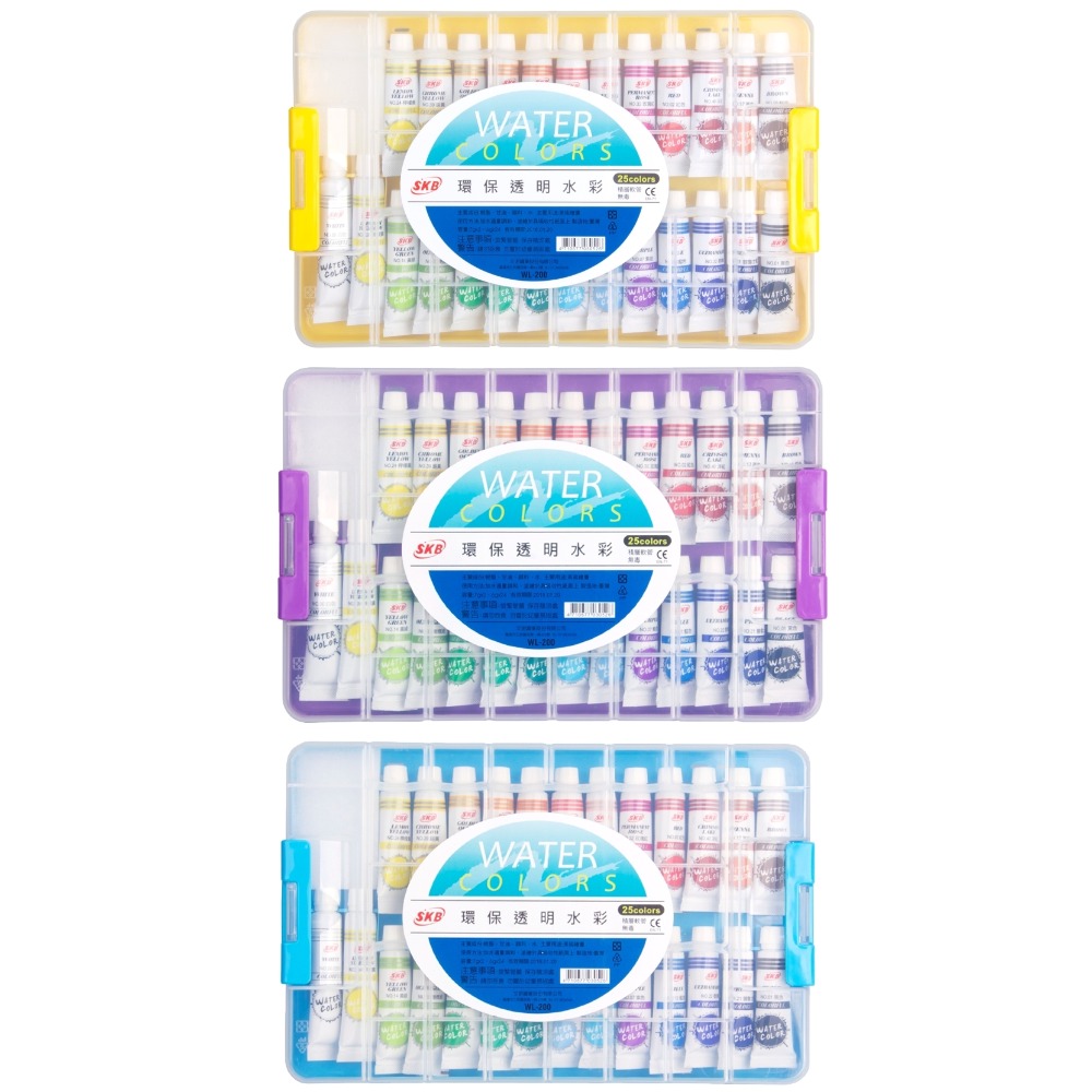 枕頭山 SKB 環保透明水彩 透明水彩 水彩 廣告顏料 顏料 繪畫 寫生 創作 調色-規格圖6
