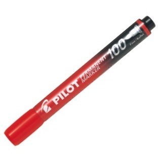 枕頭山 PILOT 百樂 SCA-100 100型 酒精性 圓頭 麥克筆 油性筆 奇異筆-細節圖4