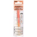 枕頭山 PENTEL 飛龍 SLR3 自動 螢光筆 替芯 筆芯 劃線筆 記號筆-規格圖8