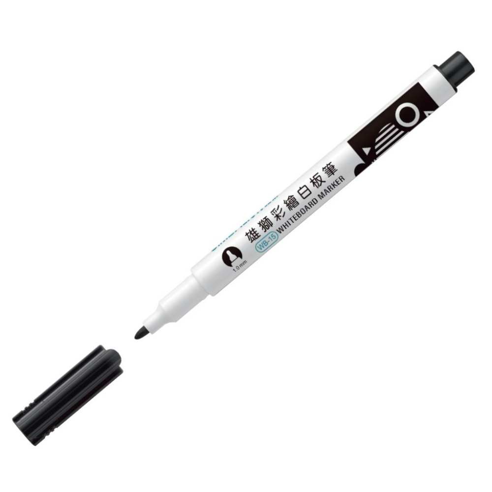 枕頭山 SIMBALION 雄獅 WB-15 1.0 小支 彩繪 酒精性 白板筆-細節圖2