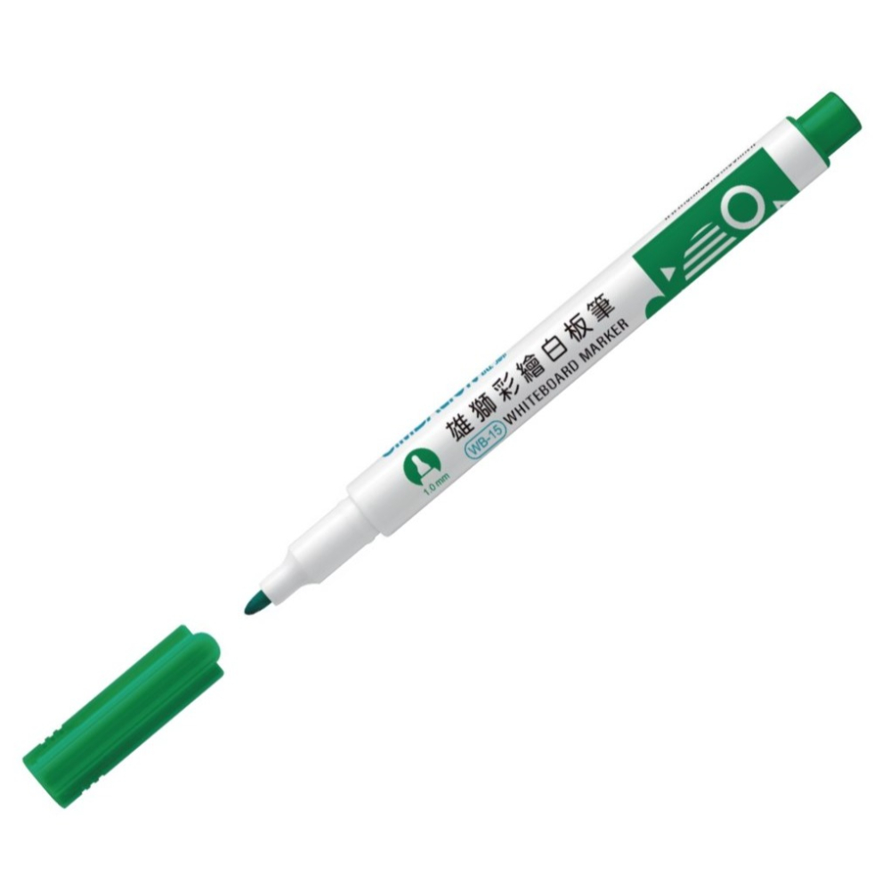 枕頭山 SIMBALION 雄獅 WB-15 1.0 小支 彩繪 酒精性 白板筆-細節圖5