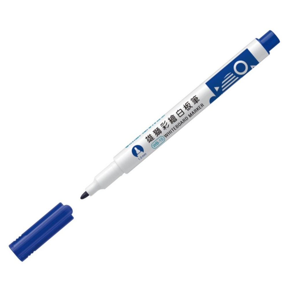 枕頭山 SIMBALION 雄獅 WB-15 1.0 小支 彩繪 酒精性 白板筆-細節圖6