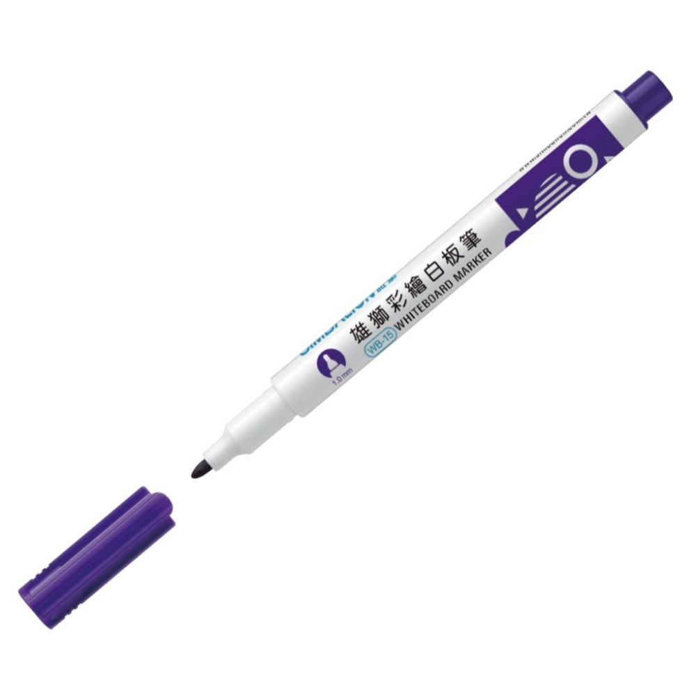 枕頭山 SIMBALION 雄獅 WB-15 1.0 小支 彩繪 酒精性 白板筆-細節圖7