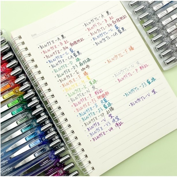 枕o PENTEL 飛龍 BLN75TL-10 0.5 ENERGEL infree 10色組 極速 鋼珠筆 原子筆-細節圖5