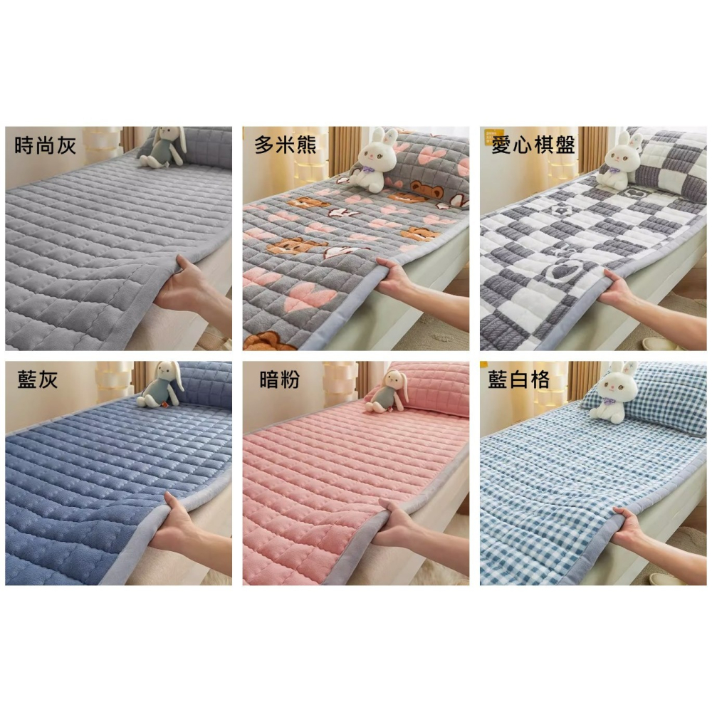 團購！枕頭山 不含枕頭套 單人 加厚 保暖 防滑 床墊 床單 毛毯 學生 宿舍 出租 租屋-細節圖2