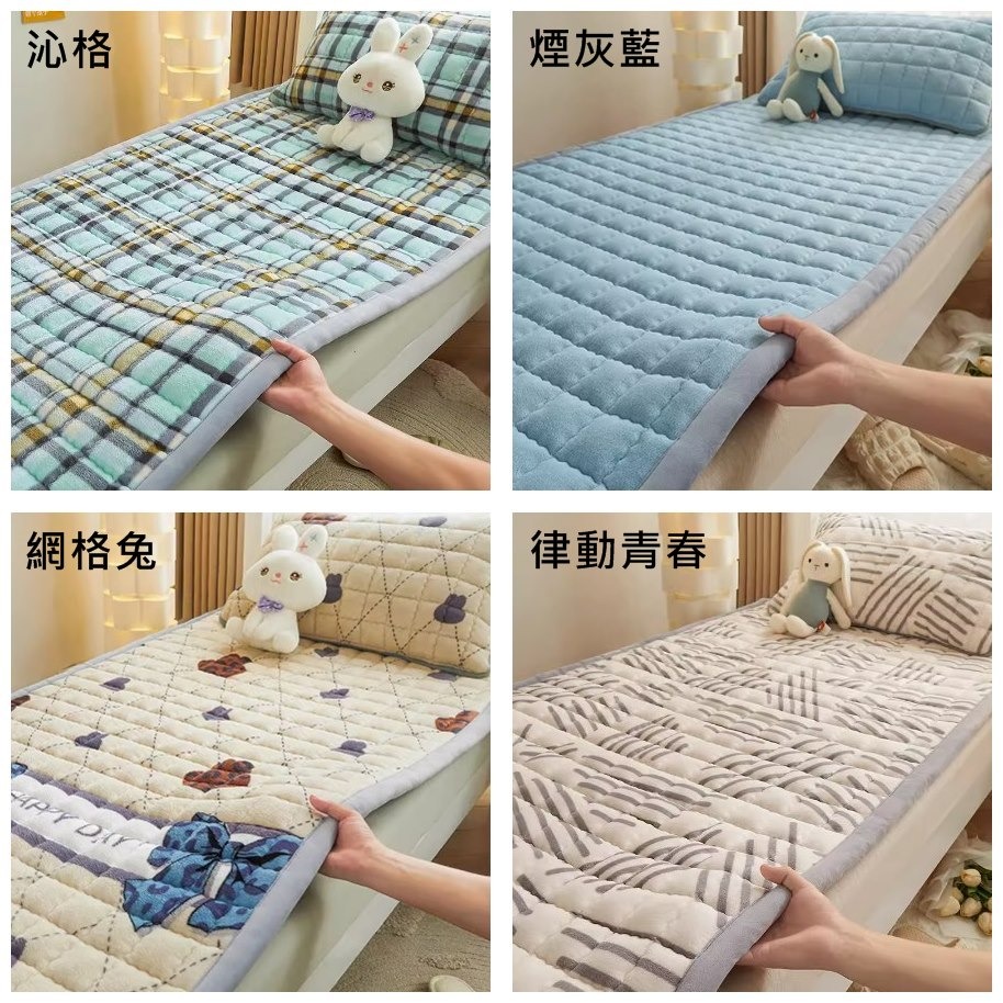 團購！枕頭山 不含枕頭套 單人 加厚 保暖 防滑 床墊 床單 毛毯 學生 宿舍 出租 租屋-細節圖3